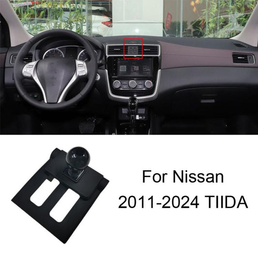 For Nissan Left-Handed Drive Car Mobile Phone Holder Mounting Base, 06-10 TIIDA, 11-24 TIIDA, 06-11 SYLPHY (Screen Modification Available), 06-09 SYLPHY, 12-19 SYLPHY / 20-22 SYLPHY Classic, 20-26 SYLPHY 14Gen, 20-26 SYLPHY (Left), 22 SYLPHY e-POWER   ...
