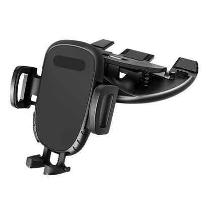 Car CD Slot Navigation Mobile Phone Holder, Automatic Lock Type Black, Automatic Lock Type Gray, Clip Type Black, Clip Type Gray, Magnet Type