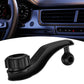 Car air vent phone holder extension rod with ball head clip, black