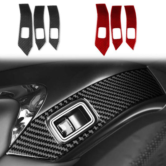 For 2022-2025 BYD Seal Left-Hand Drive 3pcs /Set Lifting Panel Decorative Stickers, Left-Hand Drive