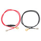 10A 60cm Plug-In Spring O-Type Terminal Power Cable Car Charger Modification Wiring Harness