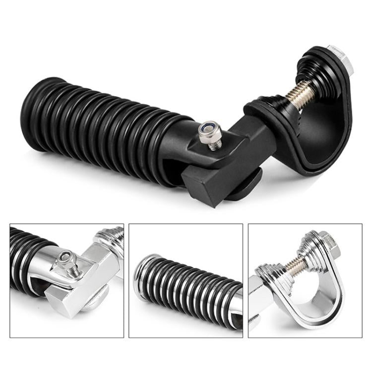 For Harley Motorcycle Modification Collapsible Footpegs Foot Guard Spike Mounted Pedals