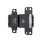 Parking brake handbrake switch, black actuator with BRAKE HOLD label and clear indicator