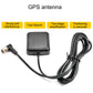 GPS antenna module with square black puck and cable with coax-style connector