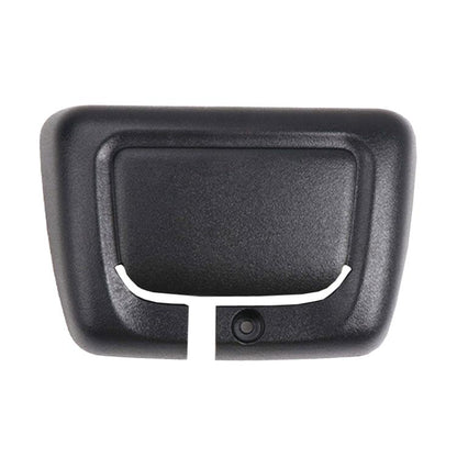 Rear seat belt cover guide for Mercedes-Benz, black ABS cover with mounting hole