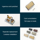 Car center armrest switch bezel kit with screws and assorted colored frames