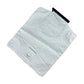 Reusable cloth dust bag for Nilfisk vacuum, light gray with square port and circular inlet