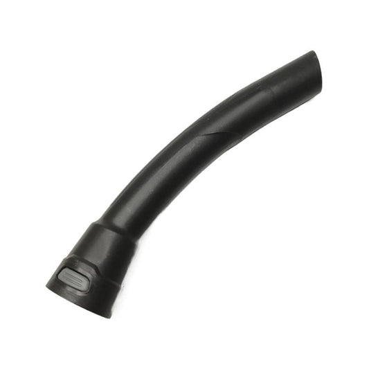 Black vacuum hose nozzle attachment with dark gray ring section