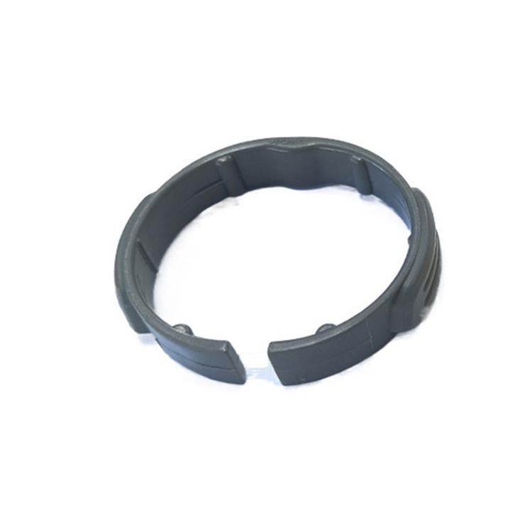 Gray replacement ring collar for vacuum cleaner hose