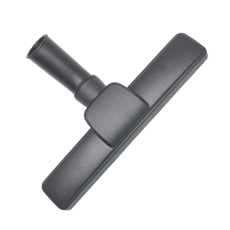 35mm vacuum brush attachment with angled nozzle and cylindrical collar, dark gray