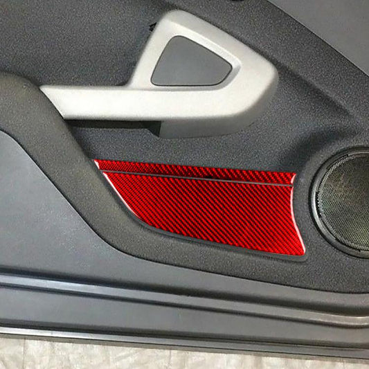 For 2011-2015 Mercedes-Benz Smart Fortwo 4pcs /Set Door Storage Box Stickers