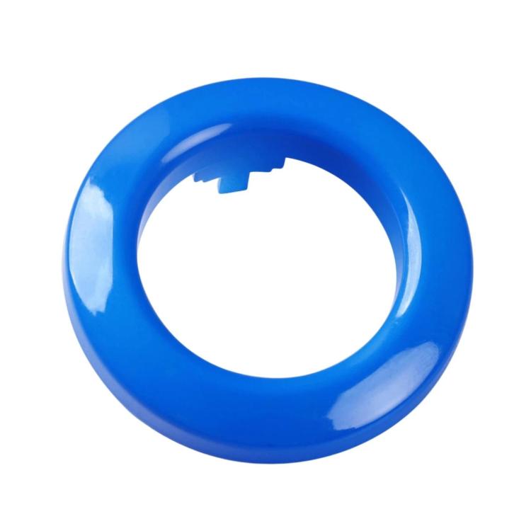 Blue circular start/stop button cover decoration ring for one-key ignition