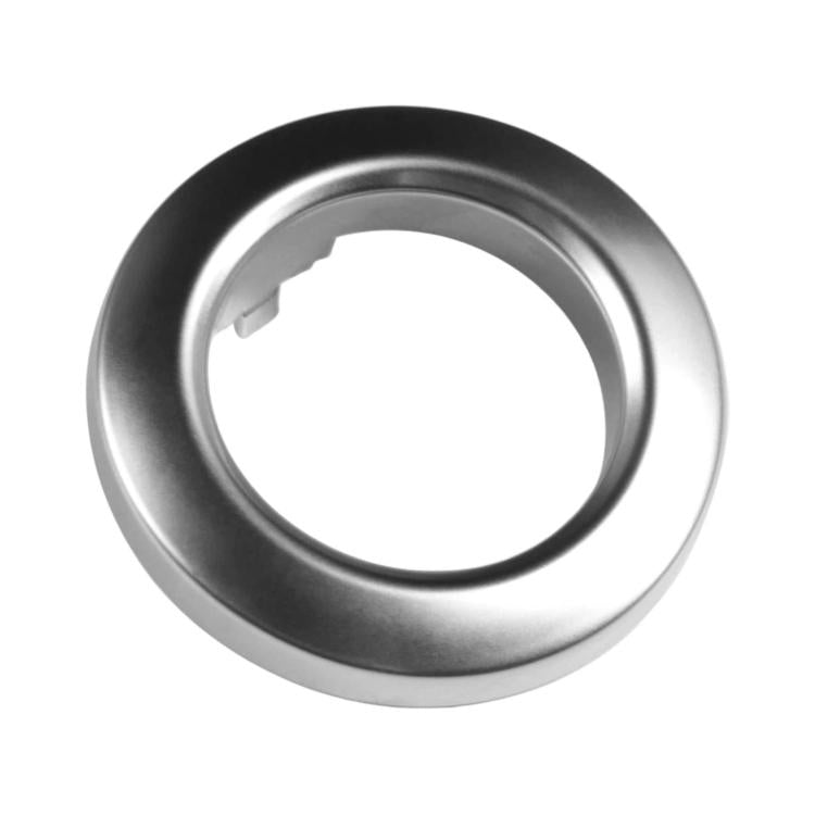 Silver circular start/stop button cover decoration ring for one-key ignition