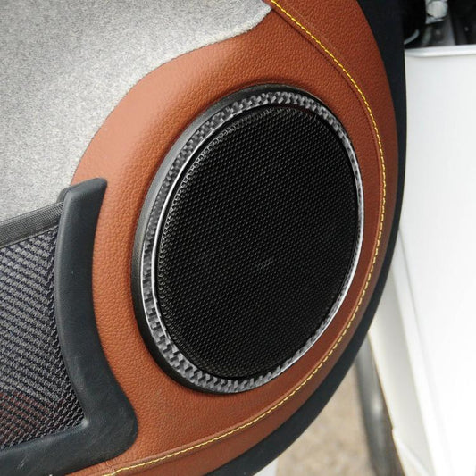 For 2011-2015 Mercedes-Benz Smart Fortwo 2pcs /Set Door Speaker Stickers