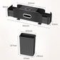 Car seat back storage box pouch size diagram with top drawer and removable trash bin dimensions
