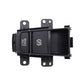 Parking brake handbrake switch with brake hold icon button and latch