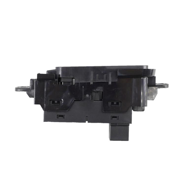 Honda electronic parking brake switch, underside view, black housing with mounting tabs