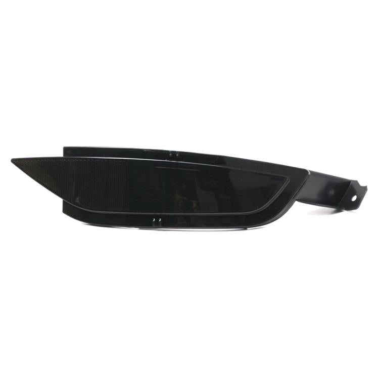Black rear tail lamp reflector light unit with side mounting tab