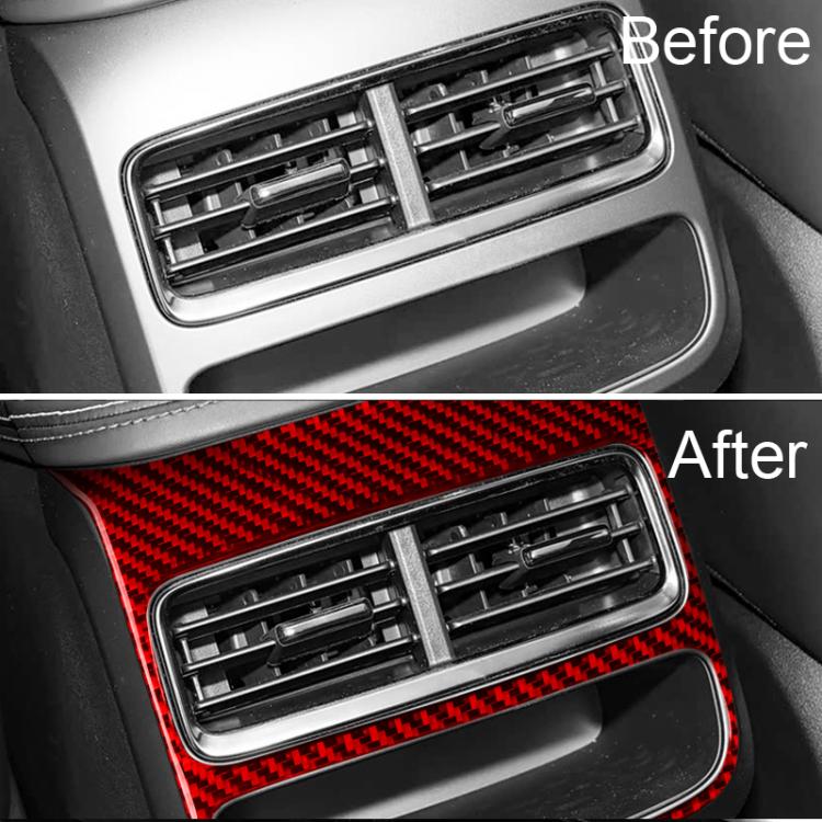 For 2022-2025 BYD Seal Rear Air Conditioning Adjustment Frame Decorative Sticker