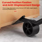 Furniture moving roller with black rocker wheel and white base for lifting heavy items