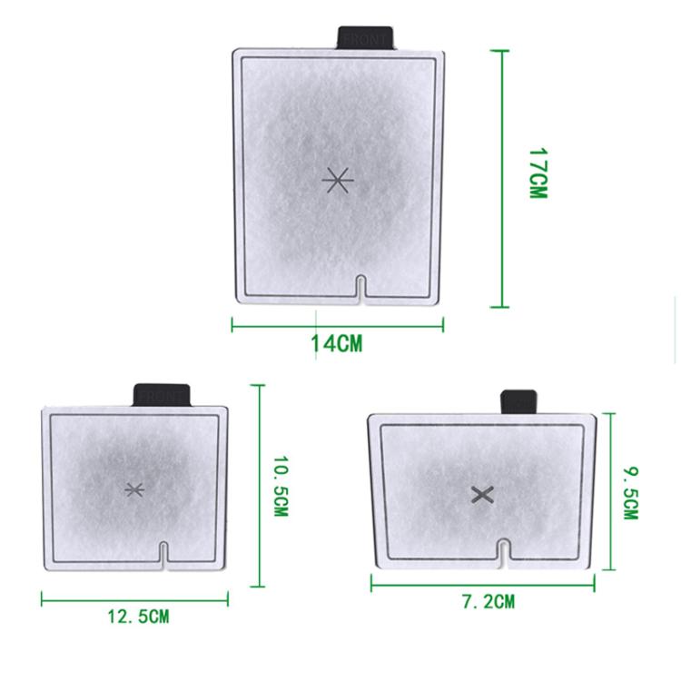 3pcs /Pack Replacement Activated Carbon Filter For Aqueon QuietFlow External Aquarium Filters, L, M, S
