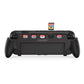 Black grip case with front panel and visible game card slot covers on top