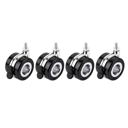 Waveshare For HomeRack 2.5-inch (60mm) Hollow Caster Wheel Kit With Brakes