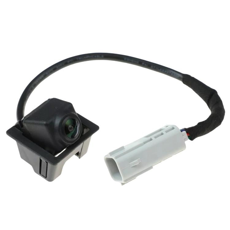 Reversing parking assist camera module with white connector and black cable