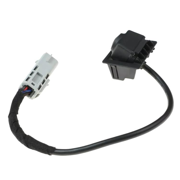 Reversing parking assist camera cable with two connectors, black and light gray