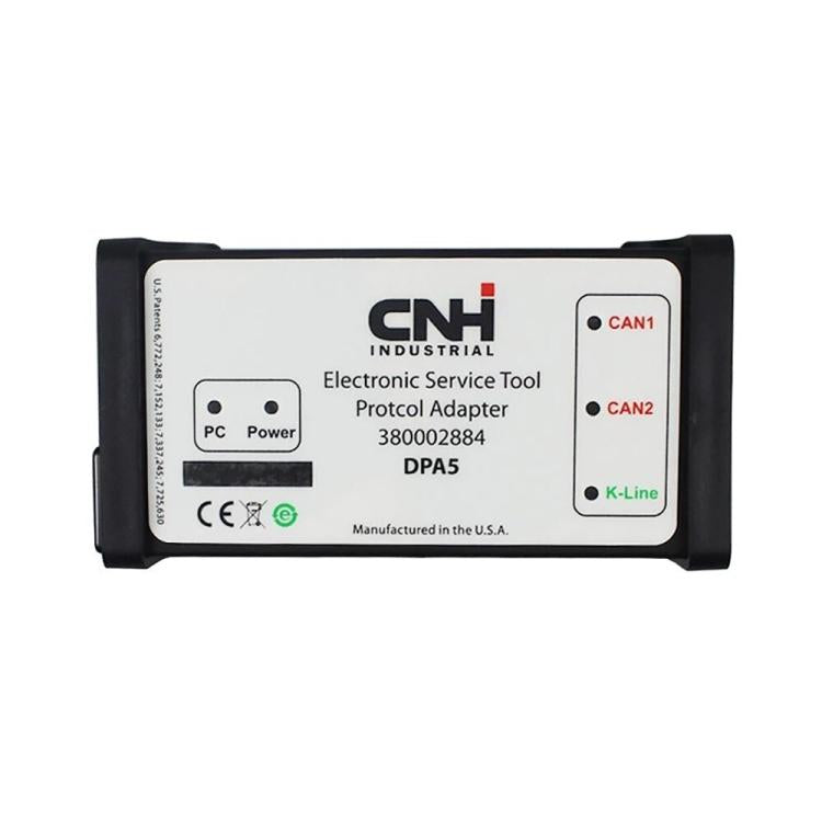 CNH Industrial electronic service tool protocol adapter with PC power and CAN ports