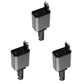 PD30W Car Charger With Retractable Cable, TYPE-C+8 Pin, TYPE-C+TYPE-C, 8 Pin+8 Pin