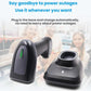Long-range Wireless QR Code Barcode Scanner With Base, Single 2.4G, 2.4G + Bluetooth