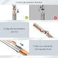 Step illustration for inserting the straightening nozzle attachment