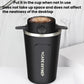 Portable Paperless Coffee Filter Cup Coffee Drip Filter Cone, White, Black, Black With Base, White With Base