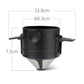 Portable Paperless Coffee Filter Cup Coffee Drip Filter Cone, White, Black, Black With Base, White With Base
