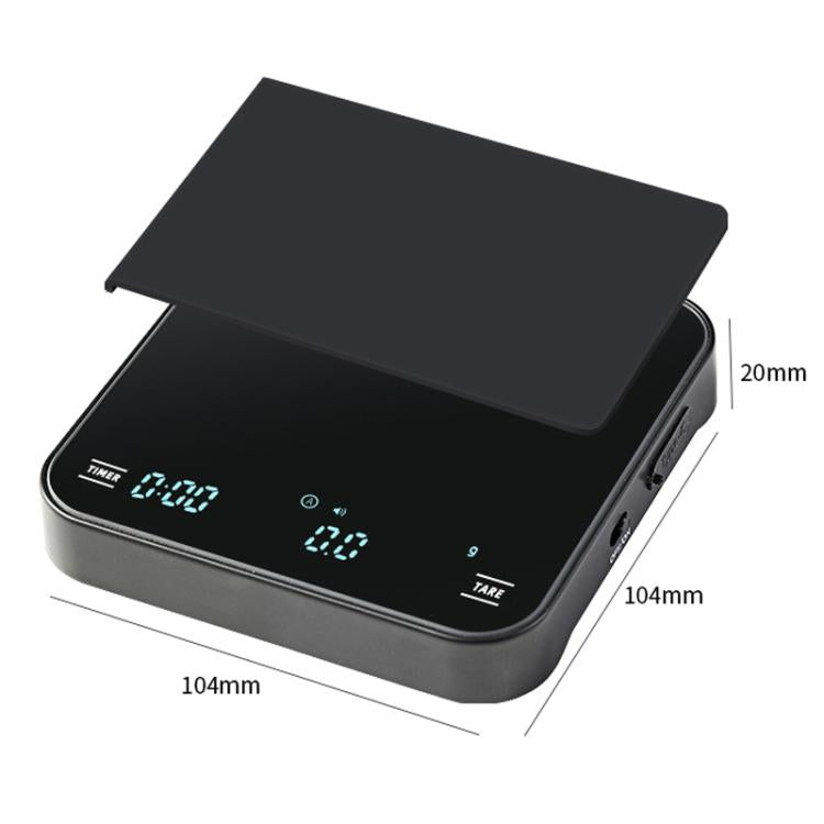 CAFE RHYME 311 Smart Electronic Scale For Pour-Over Coffee Mini Multifunctional Timing Kitchen Scale