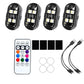 Wireless Remote-Controlled Motorcycle LED Flashing Taillight For Retrofitting, 1 Light, 2 Lights, 4 Lights, 6 Lights, 8 Lights