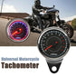 Motorcycle LED Backlit Engine Speedometer, 7566