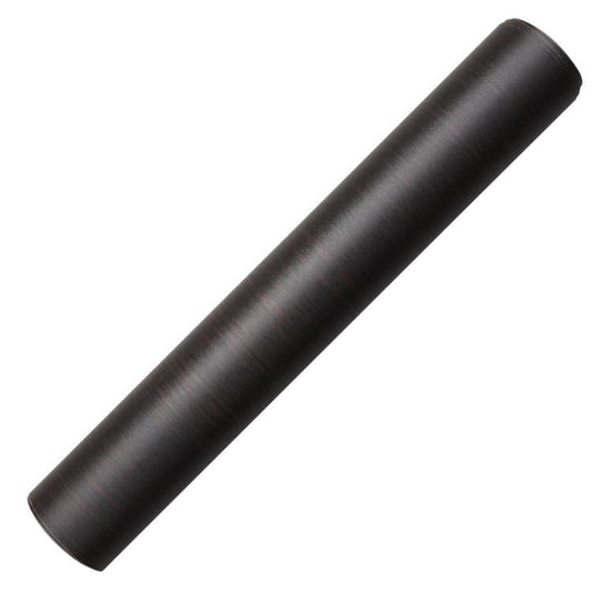 Black wood-grain car interior sticker roll strip with smooth finish