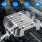Heatsink power converter unit with DC5521 female connector, water-resistant design