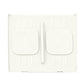 Beige silicone wireless charging mat with anti-slip dust-resistant design