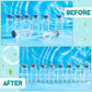 8-Hole Acrylic Small Bottle Stand Rack, Single, Double