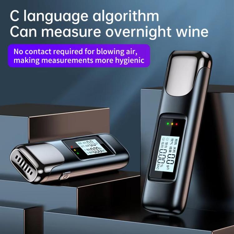 High-Precision Alcohol Tester Breathalyzer For Drunk Driving Detection