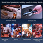 Handheld digital alcohol tester with key fob size case and LCD display