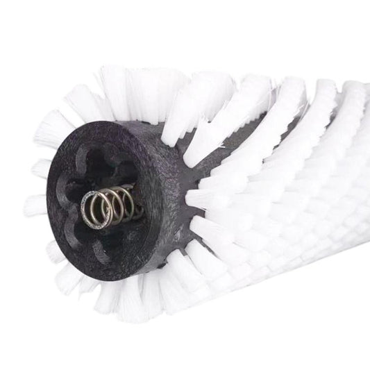 Floor Scrubber Roller Brush Replacement Part For Karcher BR30/4C, White Soft Bristle Brush, Red Neutral Brush, Double Green Microfiber Brush