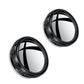 Car Suction Cup Type Wide-angle Reversing Mirror With Rain Guard, Silver, Black, White, Red, Blue