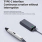 3D Printing Pen Kit With Detachable Body, HD OLED Screen & Precise Temperature Control – 3-Speed Adjustable, Without Plug, US Plug, EU Plug