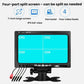 7 inch 4-split Car Display + 4 Light Sensitive 360 Degree Panoramic Reversing Cameras, LED Version, Infrared Version