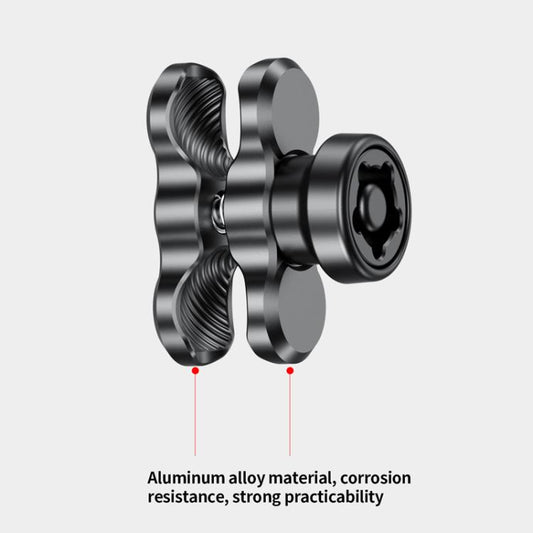 J5 Metal Clamp Arm Anti-Theft Heightening Connecting Rod Phone Mount Height-Extending Accessory, J5 Metal Clamp Arm