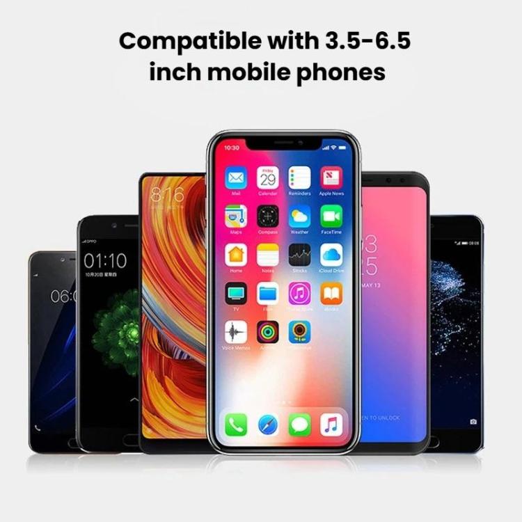 Phone holder cradle designed for 3.5-6.5 inch mobile phones